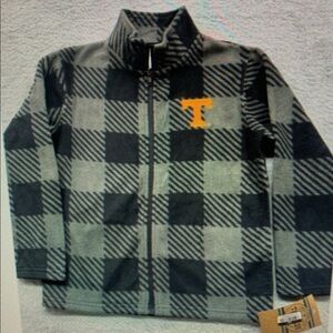 Kids Plaid Blazer - Black and Gray